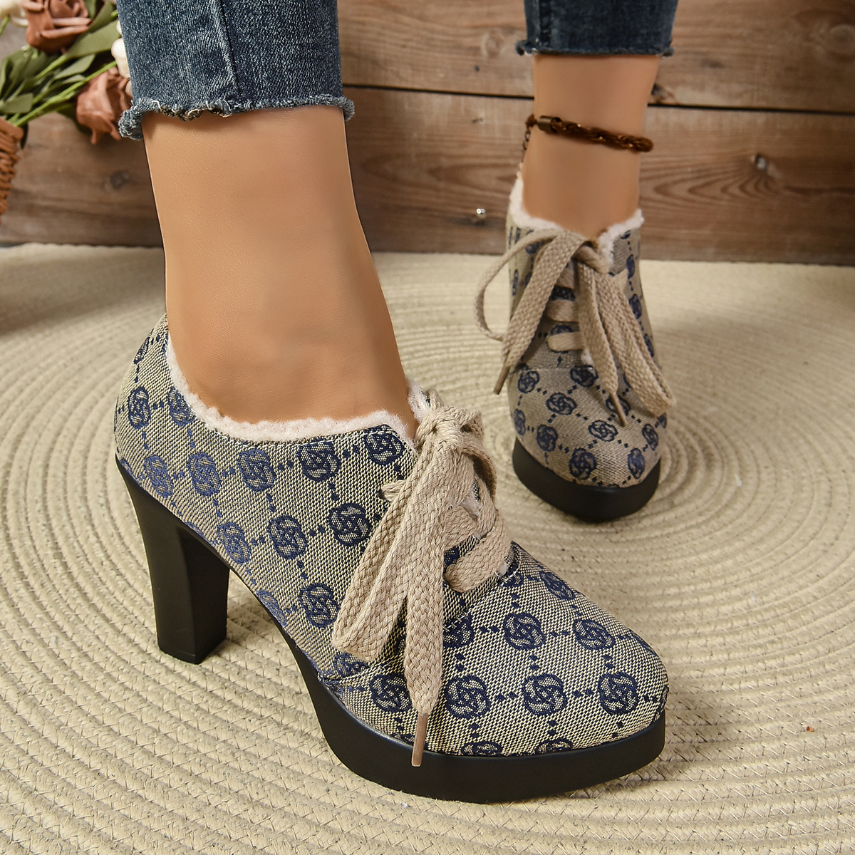 Women's High Heel Platform Sandals - Stylish Summer Footwear