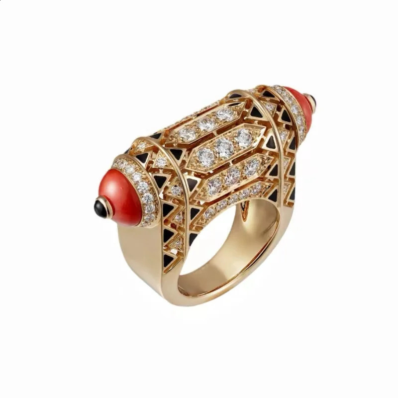 ZOCA 925 Pure Silver Ring K Gold Plated Womens Ring Pure Silver 925 Silver Jewelry Womens Ring 240925