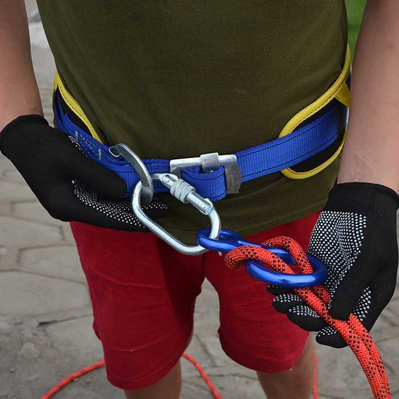 10mm Climbing Rope 10M/20M Outdoor Static Climbing Rope Fire Rescue Safety Escape Climbing Emergency Rope CL240926