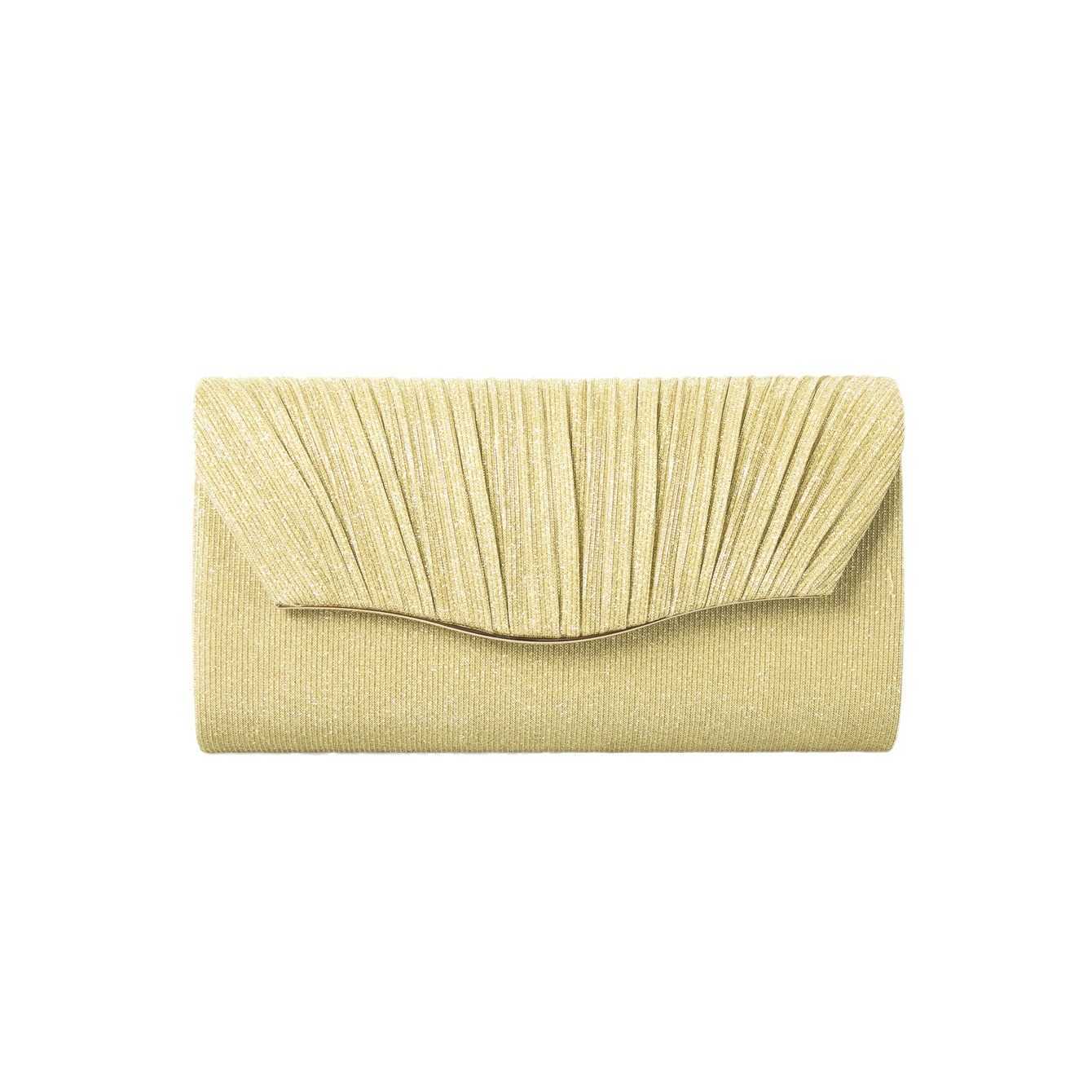 Clutch Bag Womens Banquet Fashion Designer Bag Shining Versatile High End Handheld Chain Evening Bags 240920