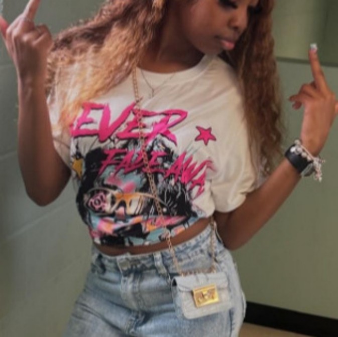 Never Fade Away Men Women Cotton T-shirt Fashion Big Size Top Casual Short Sleeve Streetwear Classic Print Tee