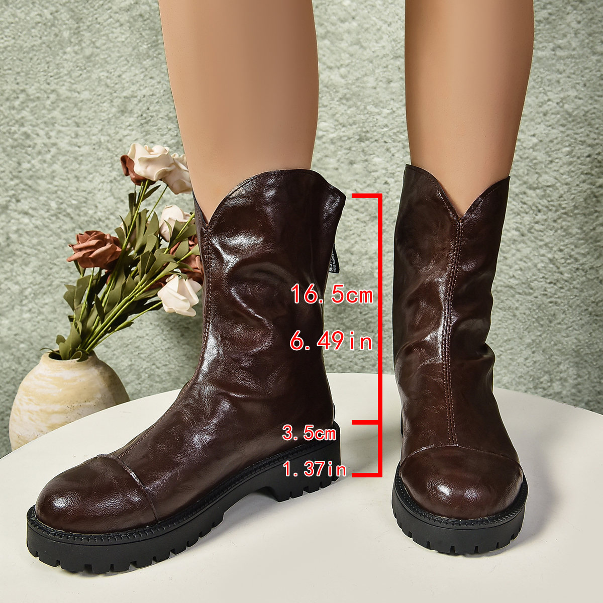 Fashionable Ladies' Short Boots - Versatile Ankle Shoes for All Seasons