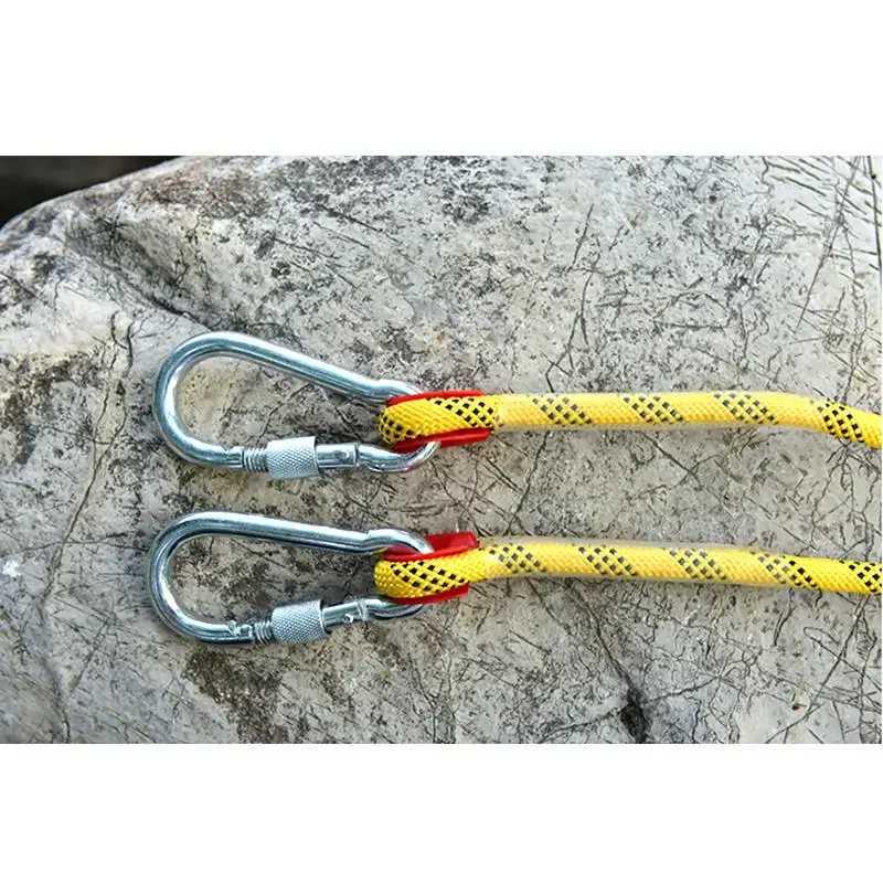10-50M 12MM Climbing Rope Outdoor Emergency Set Static Rescue Rock Climbing Tree Pole Sling High Strength Rope Safety Rope CL240926