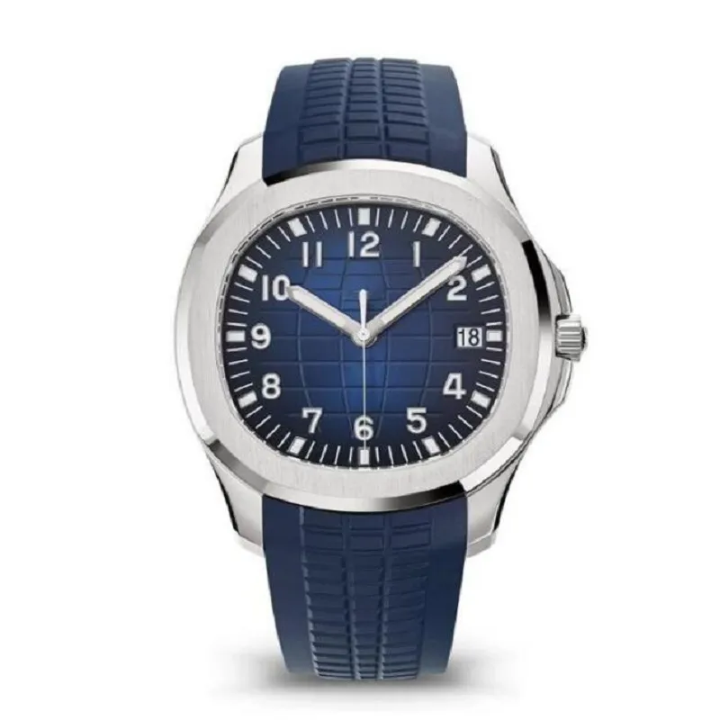 New Men's Top Designer watch Sapphire Automatic Mechanical movement Comfort rubber belt waterproof top men's Sportswear watch