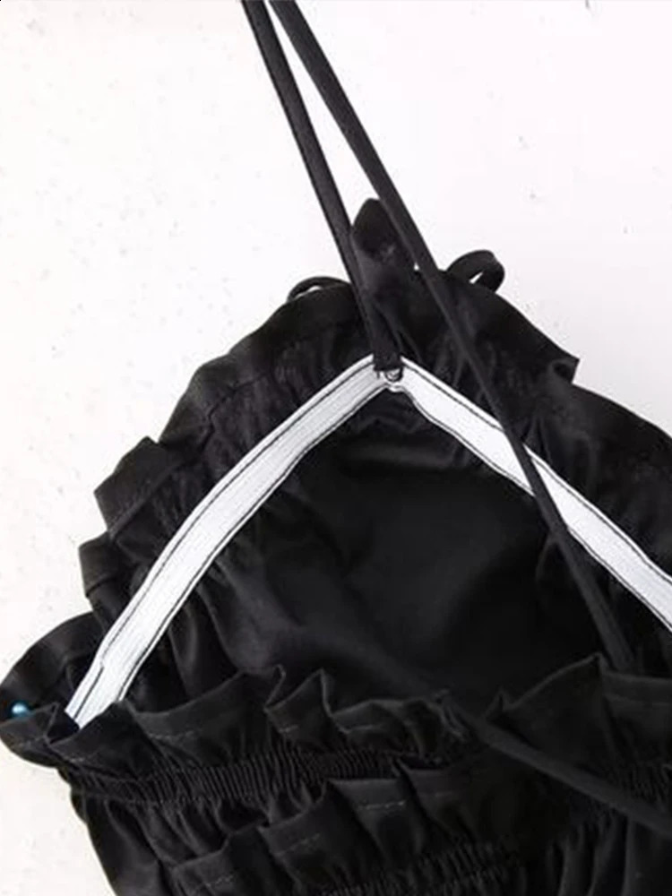 Fashion Solid Color Vest for Women 2024 Summer Chic Female Sleeveless V Neck Tops Sexy Backless Female Vests High Street 240926