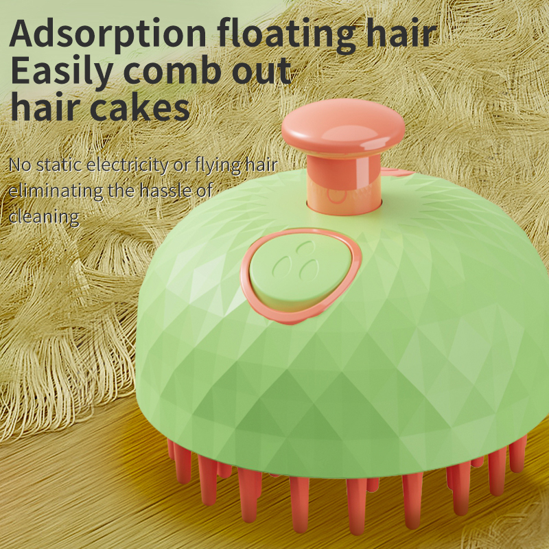 Multi-Functional Pet Electric Comb Ideal for Cats and Dogs Featuring Tangle-Free Spray Massage
