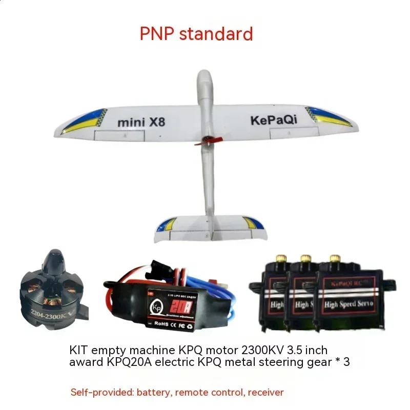 ly Upgraded Surfer X8 Mini RC Airplane Fixed Wing Glider for Entry-level Training and Floating Rc Plane Kit 240920
