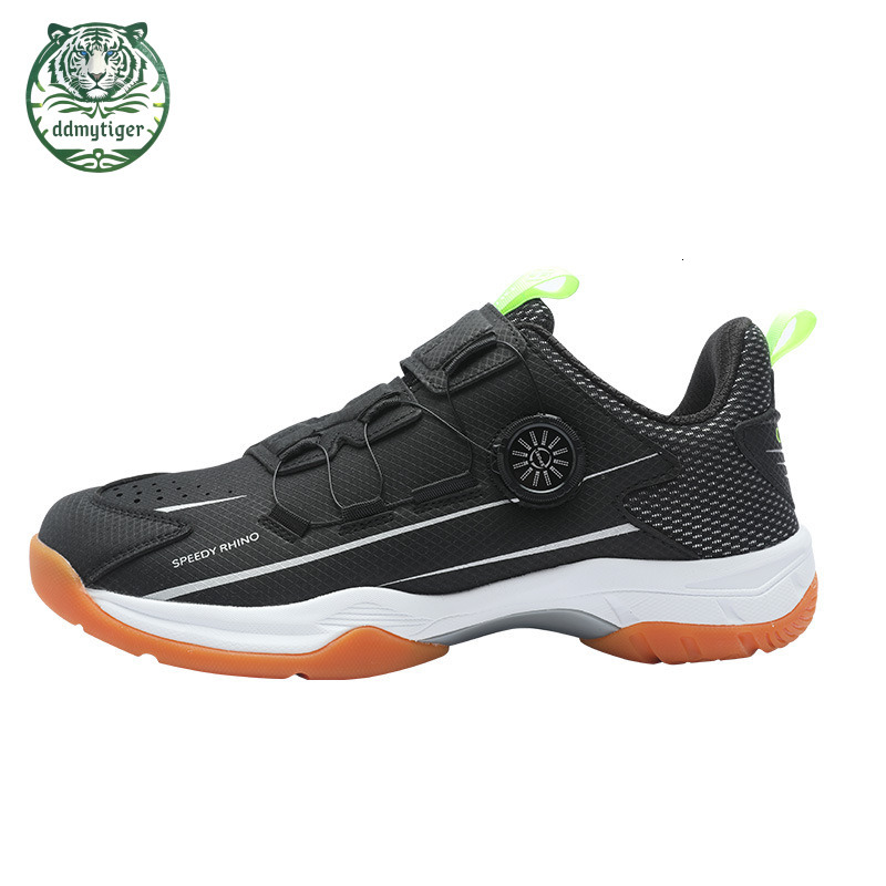 ddmytiger Spring and Autumn plus size badminton men's training sports wear-resistant anti slip tennis shoes breathable mesh A ddmythur