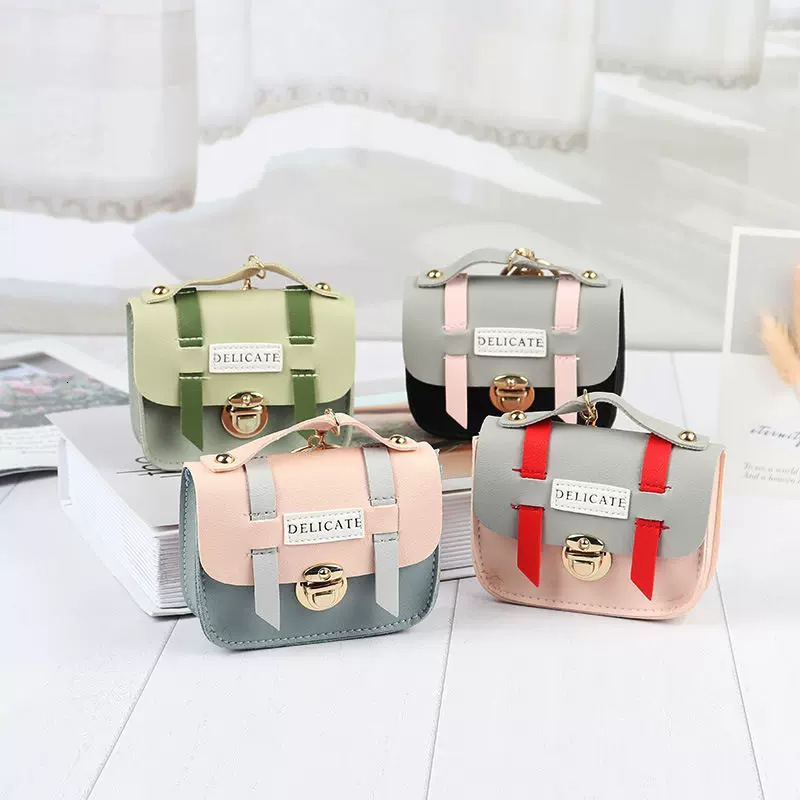 2025 New Designer wallet Wallet Portable Mini Cap Lock Cute Zero Wallet Female Student Key Earphone ID Storage Bag