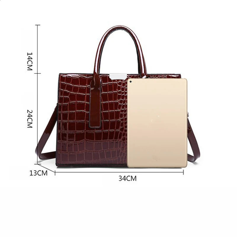 pattern handbag womens large capacity shoulder bag PU leather top handbag cross shaped bag handbag 240923