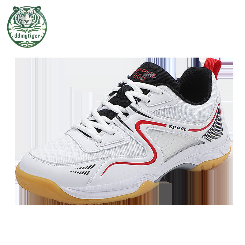 ddmytiger New Couple Badminton Outdoor Leisure Sports Men's and Women's Training Competition Professional Tennis Shoes A ddmythur