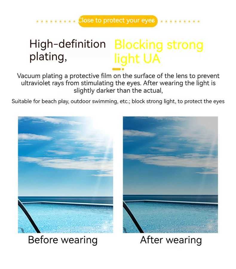 Newly designed high-definition adult swimming goggles with silicone waterproof and anti fog coating professional CL240927