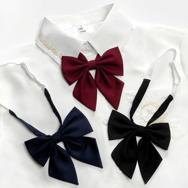 School uniform text girl JK collar knot rope new collar handmade Japanese clothing collar Y240925