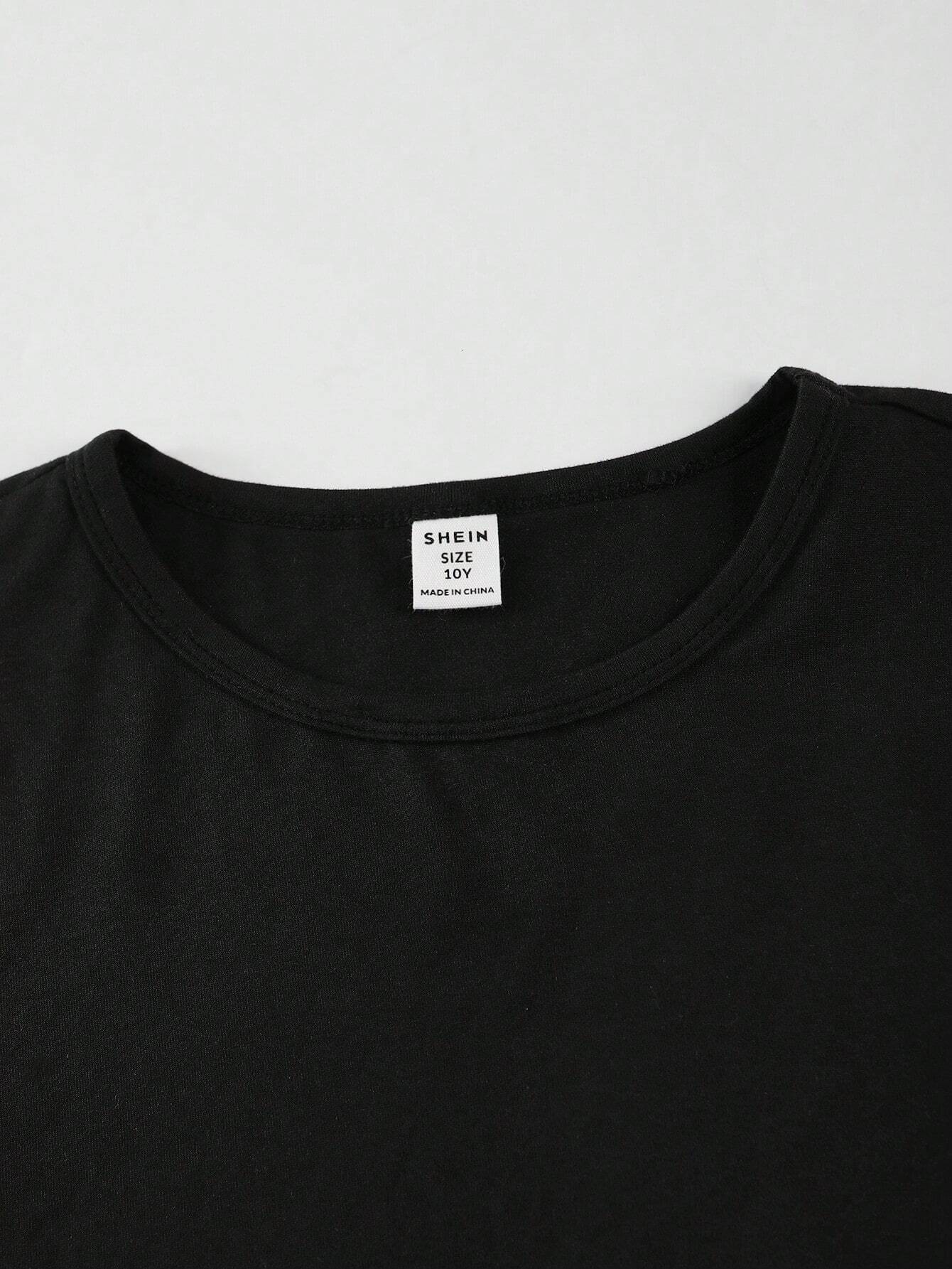 Men T-shirt Tween Boys Fashionable Streetwear 3D Graphic Soft Crew Neck Short Sleeve T-Shirt