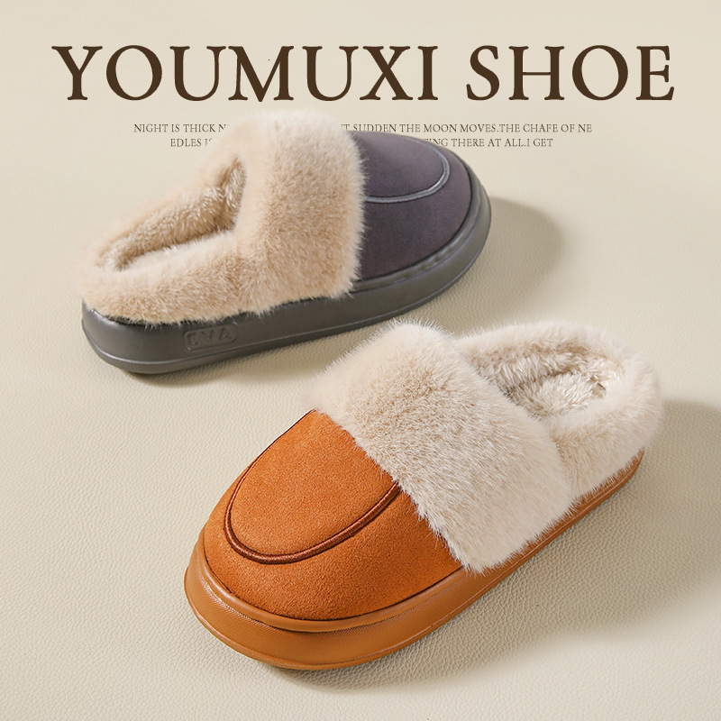 Mirad Women's Cozy Warm Slippers Suitable for Fall & Winter Use with Robust Soles