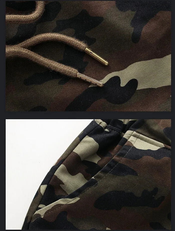 Camouflage Military Jogger Pants Men 2024 Pure Cotton Mens Spring Autumn Pencil Harem Pant Comfortable Trousers Camo Joggers 240925