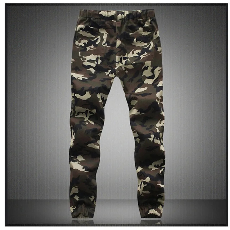 Camouflage Military Jogger Pants Men 2024 Pure Cotton Mens Spring Autumn Pencil Harem Pant Comfortable Trousers Camo Joggers 240925