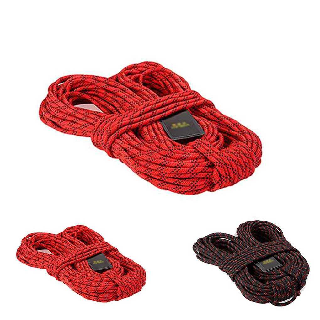XINDA 8mm Outdoor Hiking Fire Rescue Safety Rope Climbing Rope Outdoor Survival Tool CL240926