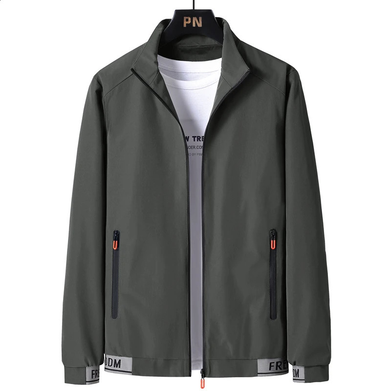Casual Slim Baseball Jacket Latest Spring and Autumn Fashion High Quality Mens Stand Collar for Men 240924