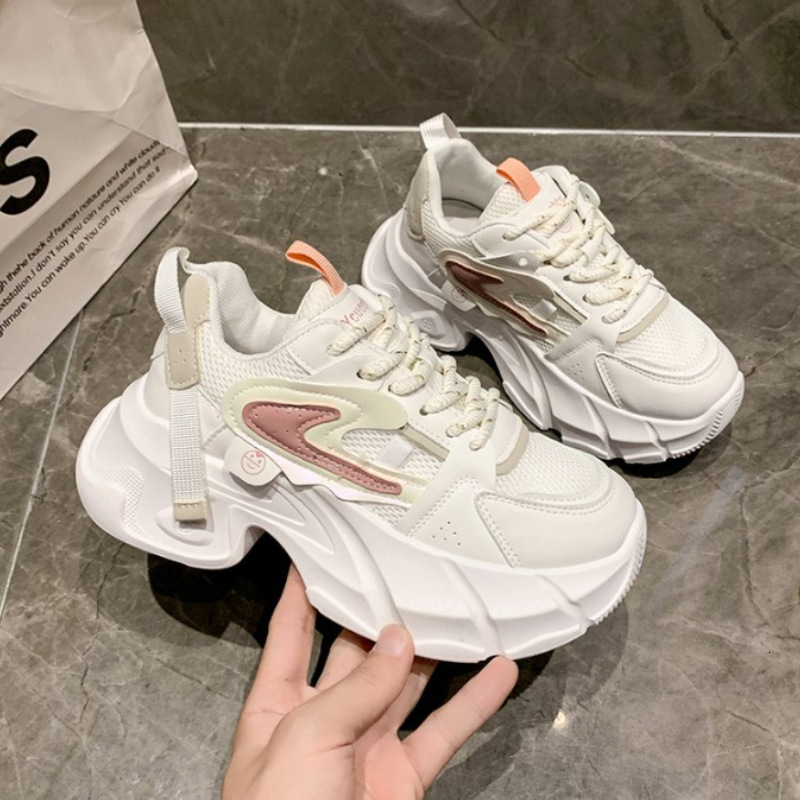 Ddmybear Height Increasing For Children 2024 New Breathable Mesh Small, Thick Soled Leather Dad Shoes Show Off Small Feet Chinese Brand Shoes F926-62