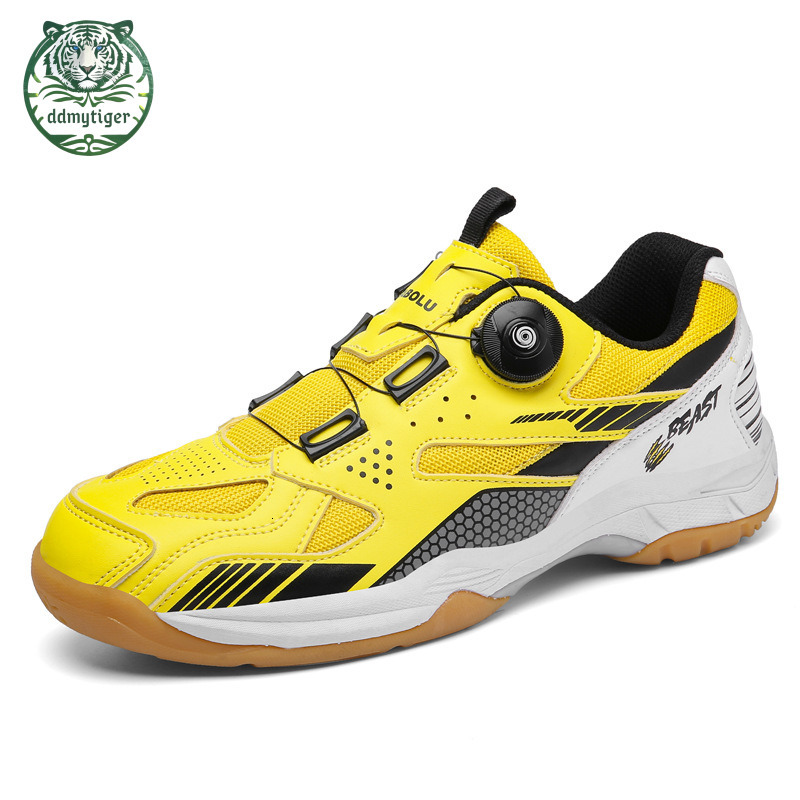 ddmytiger New couple table tennis men's and women's competition training breathable sports shoes, badminton shoes A ddmythur