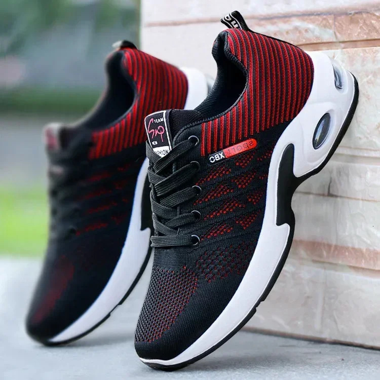2024 new fashionable men's breathable lace up running lightweight casual sports wear-resistant mesh shoes designer shoes