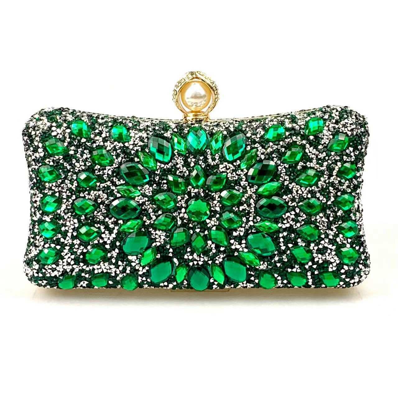 Clutch Bag Colorful Shiny Color Bag Banquet Designer Bag Diagonal Cross Hand Fashion Bag 240920