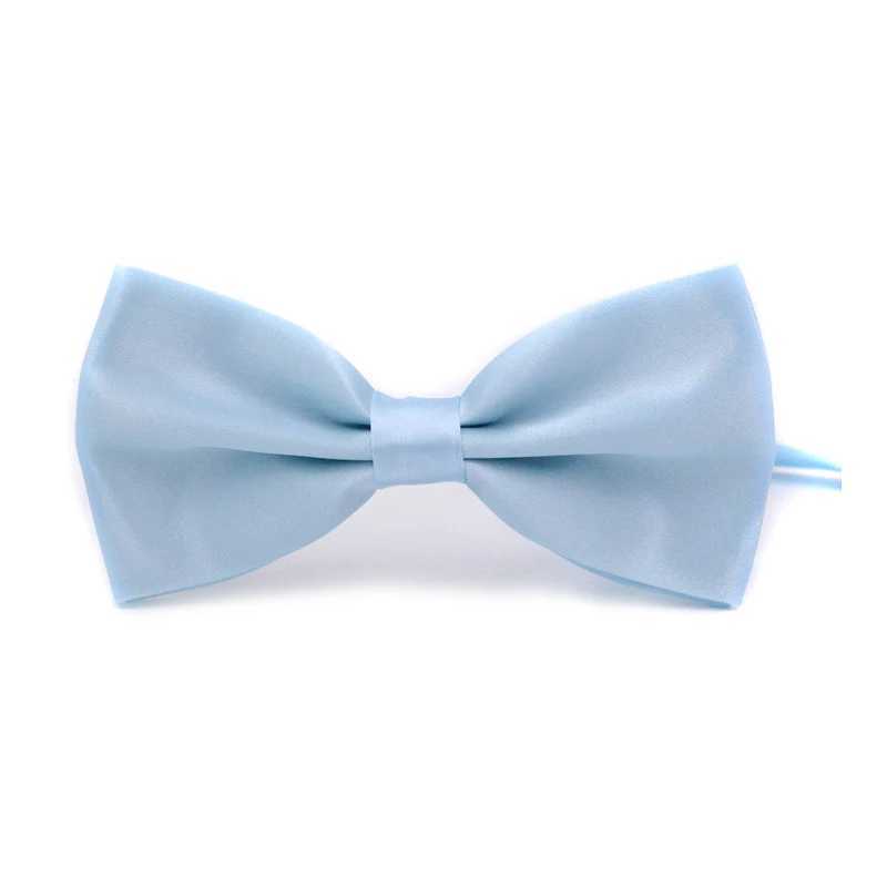 Mens Tie Fashion Party Business Wedding Bow Candy Solid Color Fem M Bow Accessories Bow Y240925