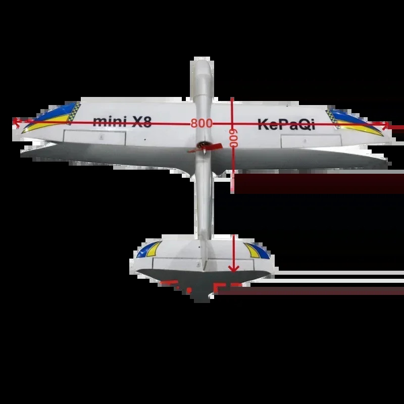 ly Upgraded Surfer X8 Mini RC Airplane Fixed Wing Glider for Entry-level Training and Floating Rc Plane Kit 240920