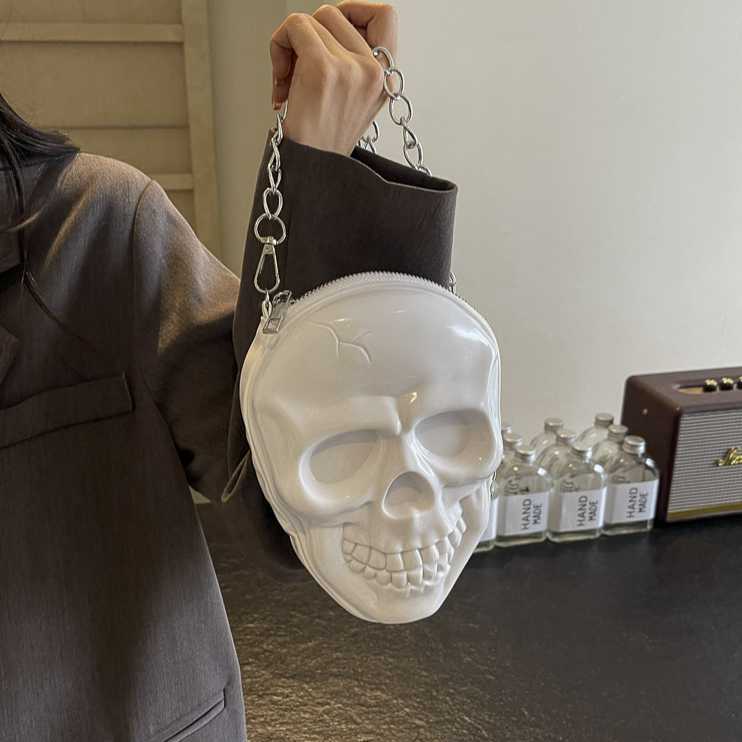 Fashionable Women's Bag Chain Shoulder Bag Halloween Gift Diagonal Cross Bag 240915