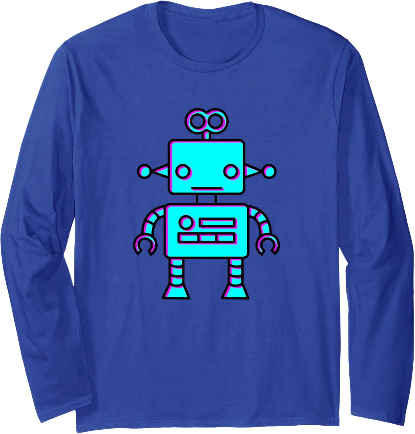 Long Sleeve Shirts for Men sweatshirt Cute Robots Lover Kids Robotic Engineering Science Robo Gift Long Sleeve Streetwear Casual tops clothes