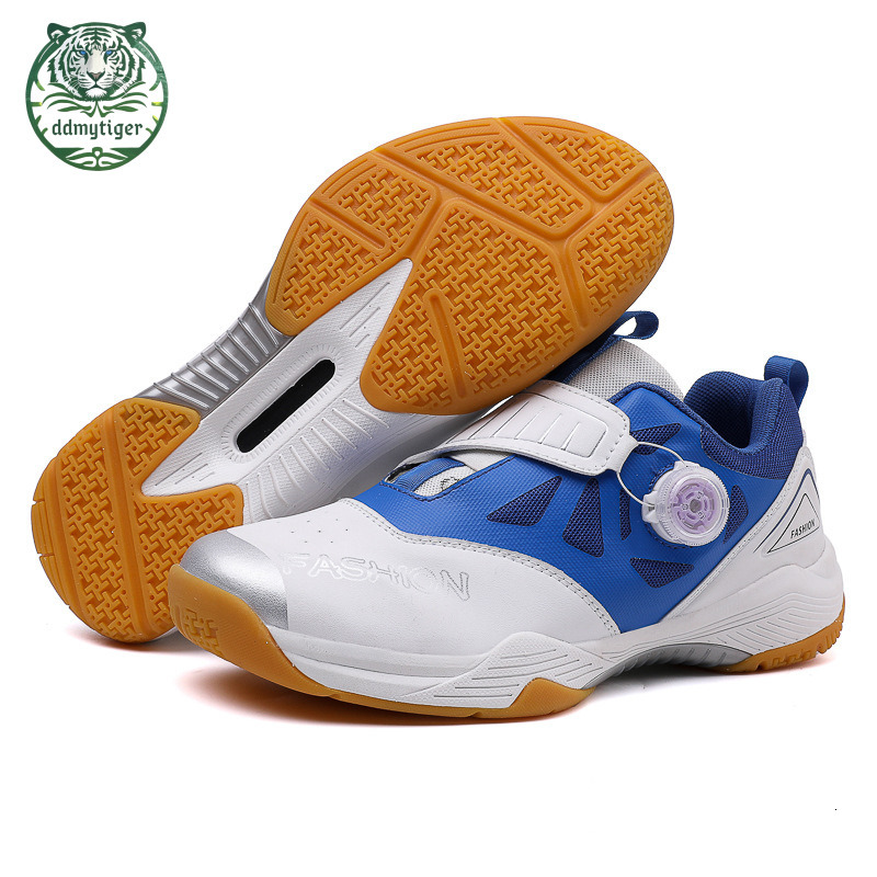 ddmytiger Couple's Four Seasons Badminton Table Tennis Sneakers, Carbon Plated Oversized, Cowhide Bottom, Anti slip and Durable outsole A ddmythu