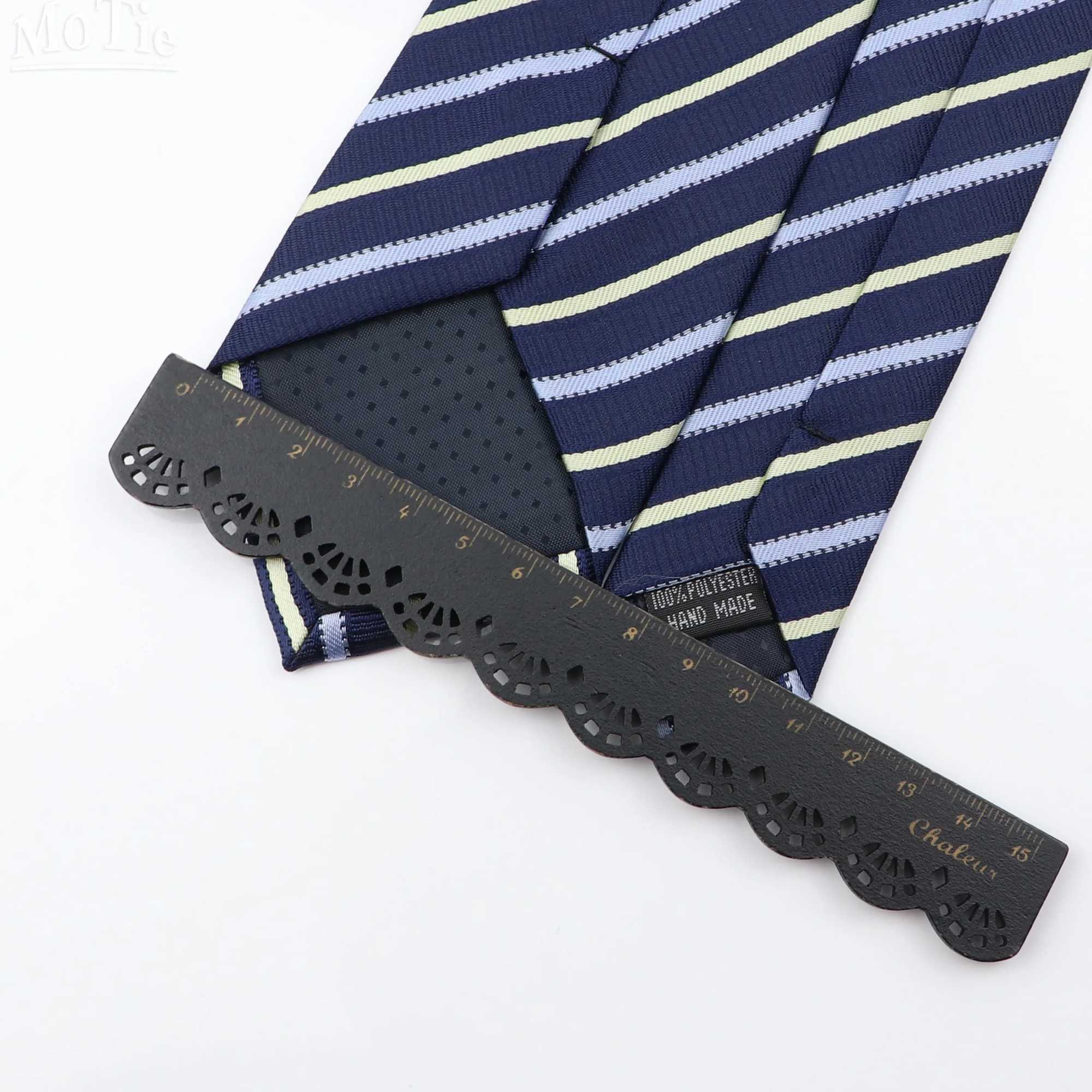 Fashion Mens Classic Stripe Ties Wedding Business Neckties Jacquard Narrow Tie Party Formal Suit Shirt Gravatas Accessory Gift X250407