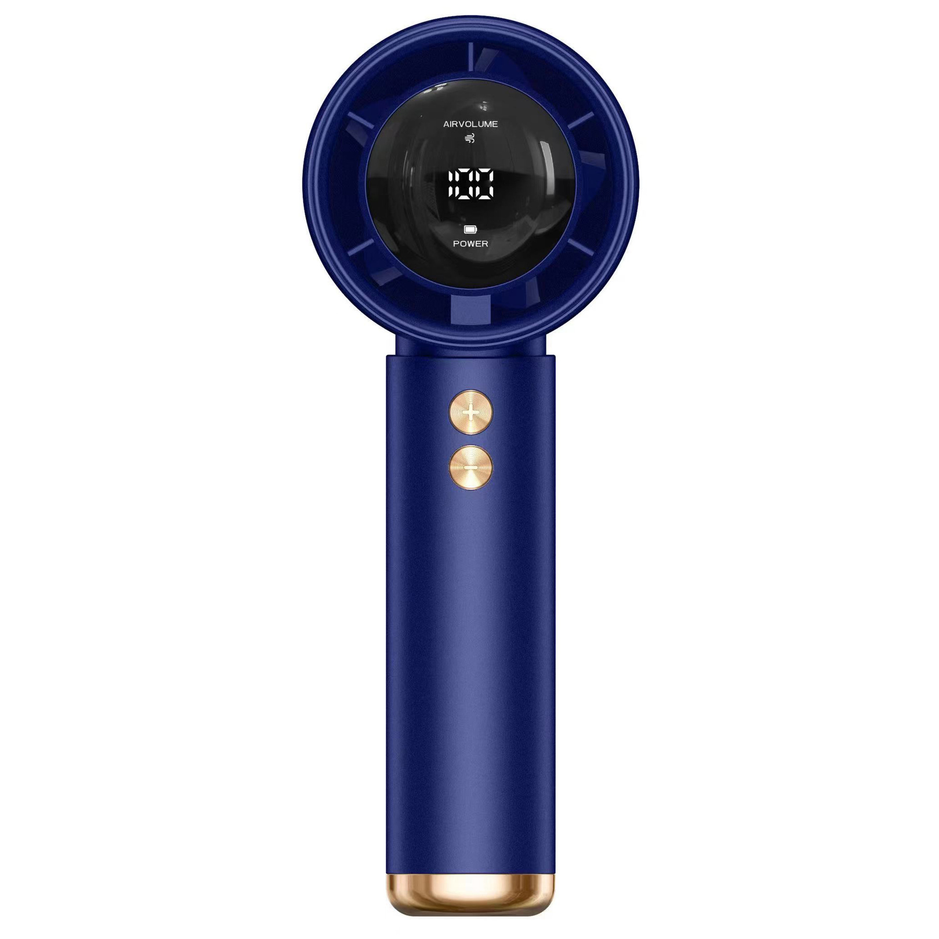 Compact Handheld Turbo Fan with Convenient USB Charging for On-the-Go Cooling
