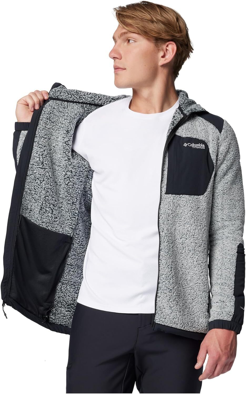 Colombian Men's Arctic Crest Lamb Fleece Full Zipper