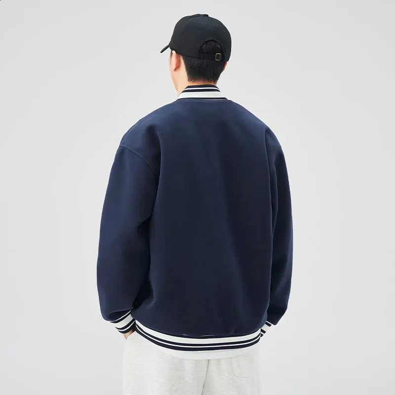 Mens Oversize Baseball Jacket Military Coat High Quality Autumn Casual Letter Embroidery Coats AllMatching 240924