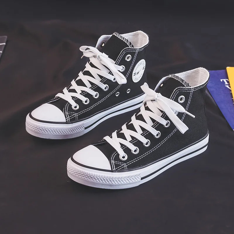 2024 New Designer High Top Men's and Women's Couple Shoes Classic Multi functional Preparatory Style Fabric Board Retro
