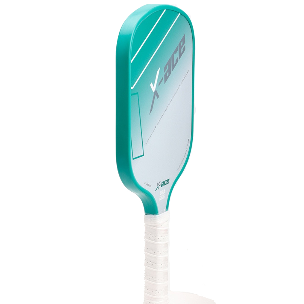 X-ACE Preformance Series Thermoformed Pickleball Paddle with 16mm Shark Power Polymer Core Provides Ultimate Spin & Consistency for Beginners