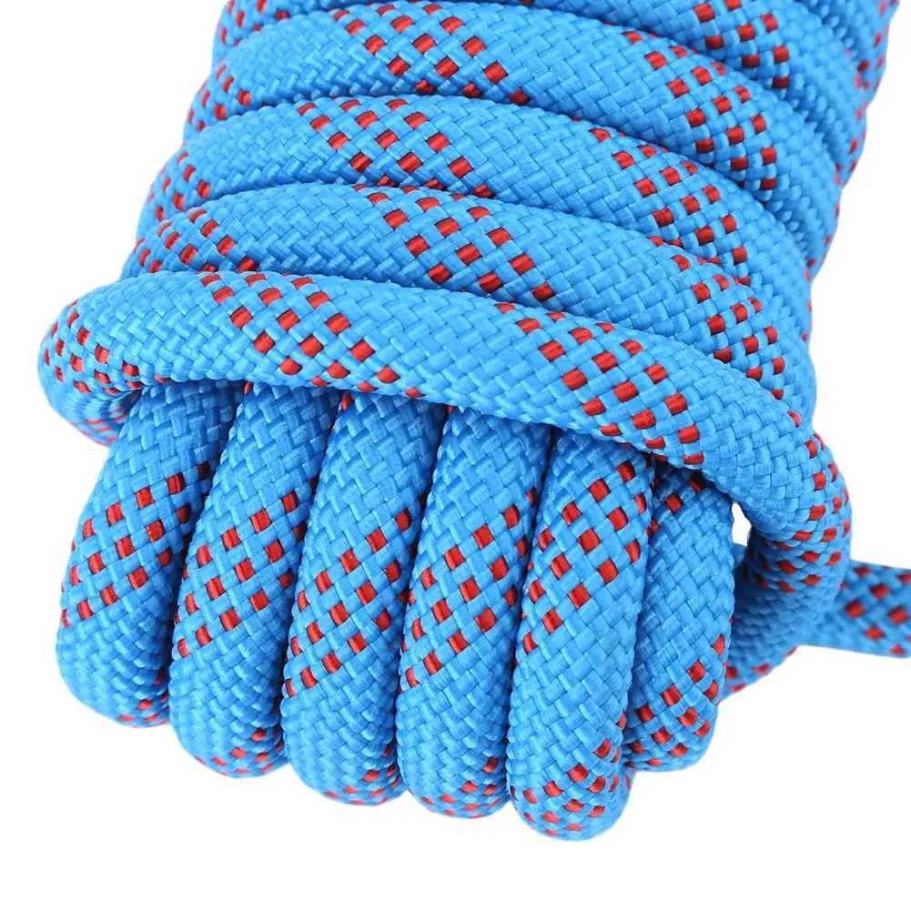 Heavy climbing rope 10/12mm professional climbing safety rope+buckle CL240926