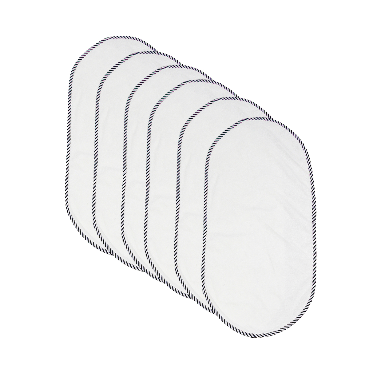 Waterproof Baby Changing Pads Set of 6 - Durable Diaper Changers (60cm x 30cm)