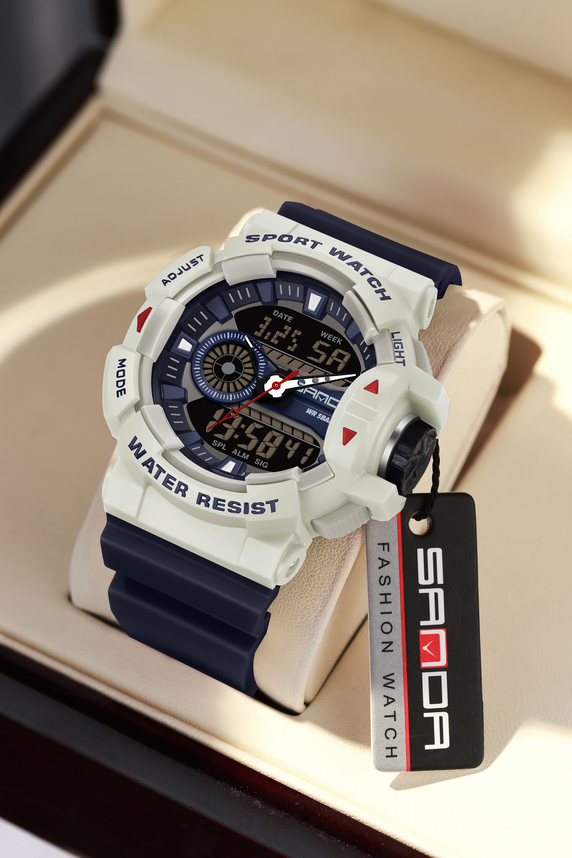 SANDA G Style Men Digital Watch Date Military Sports Watches Waterproof Electronic Wristwatch Mens Clock Orologio da uomo 3310