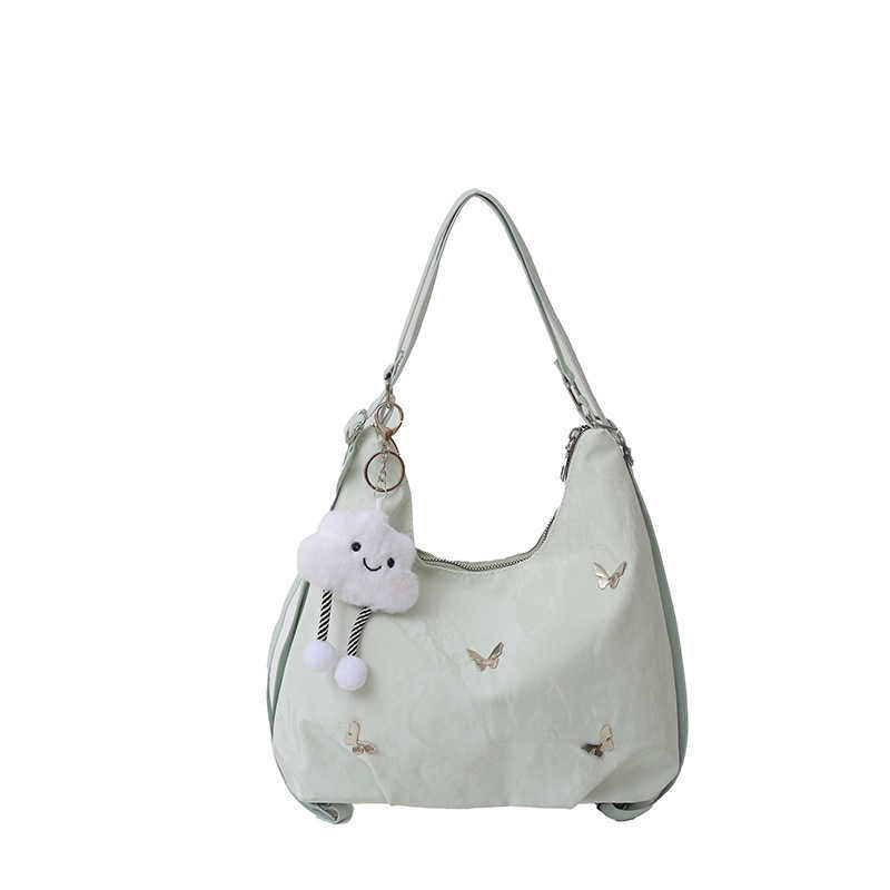 CMM Large Capacity Bag for Women New Summer High End Sense Niche Commuting Tote Bag Shoulder Bag Crossbody Backpack
