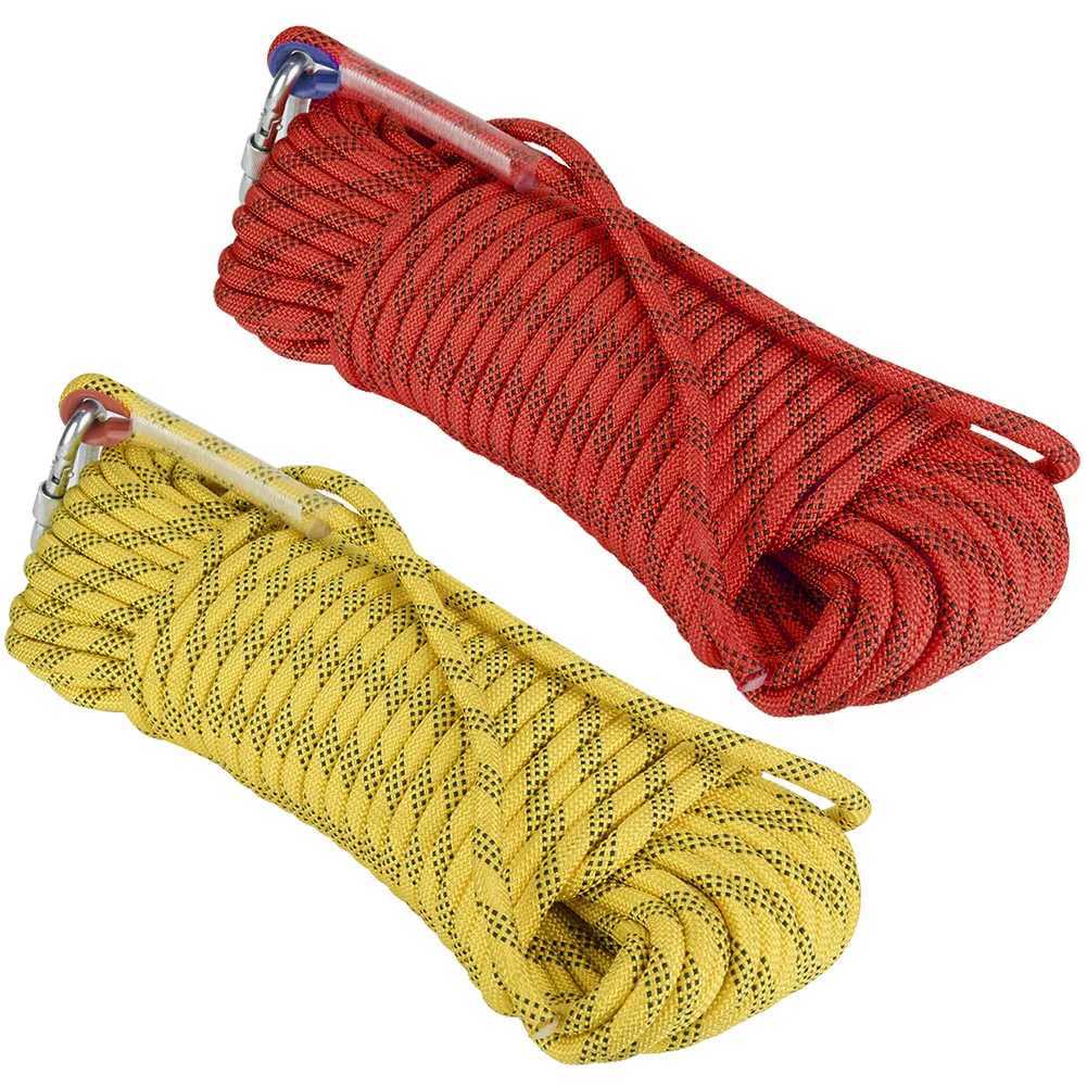 1200kg 30m outdoor climbing escape rope diameter 10mm climbing rope climbing safety rope CL240926