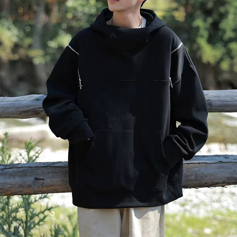American fashion designer hooded sweater men's new loose men's wild casual fashion clothes in spring and autumn