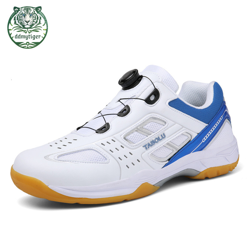 ddmytiger New badminton for men women, breathable anti slip table tennis training shoes, comfortable and shock-absorbing sports shoes A