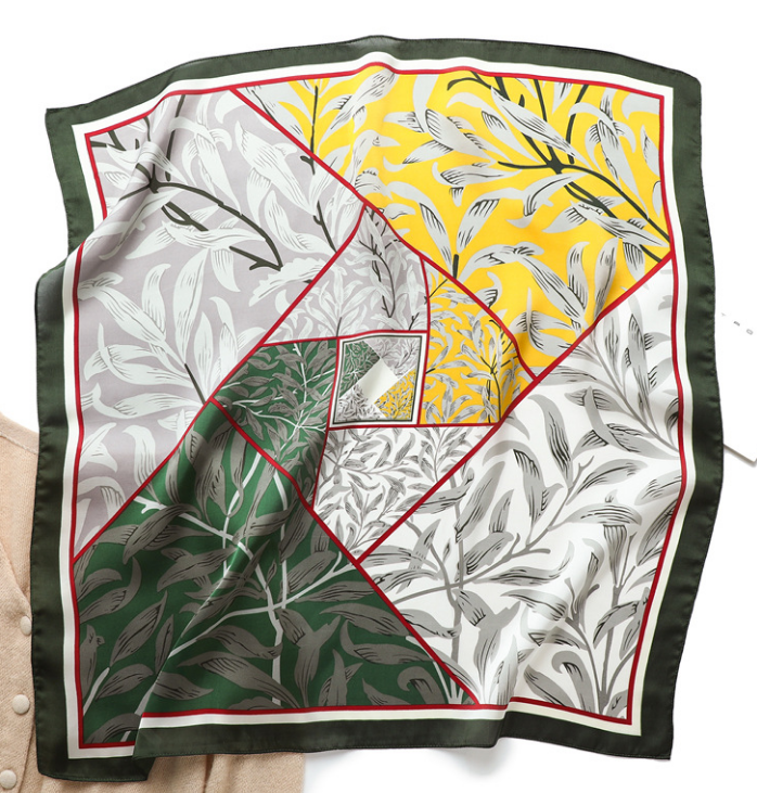 20style Scarf Silk Scarfs Head Scarf Designer Headband Shawl Character Letter Print Dot Neckerchiefs Designer Women Lightweight 70 X 70 Cm