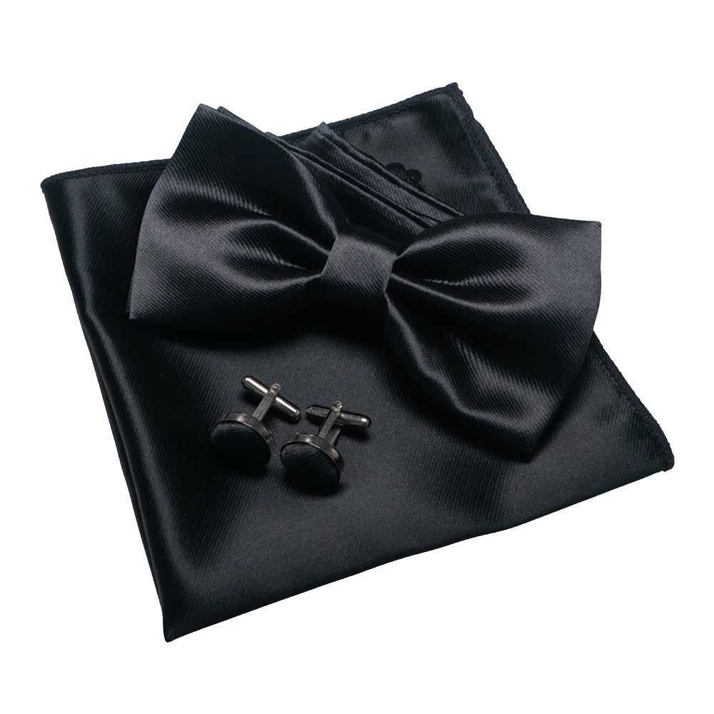 EASTEPIC mens tie set including exquisite cufflinks and soft handles provides shiny satin accessories for men at weddings Y240925
