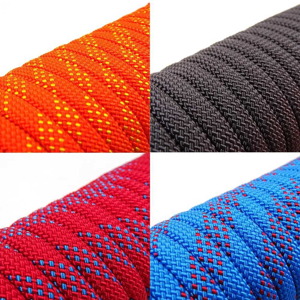 High strength 8mm climbing rope static outdoor survival fire safety rope climbing rope climbing accessories equipment CL240926