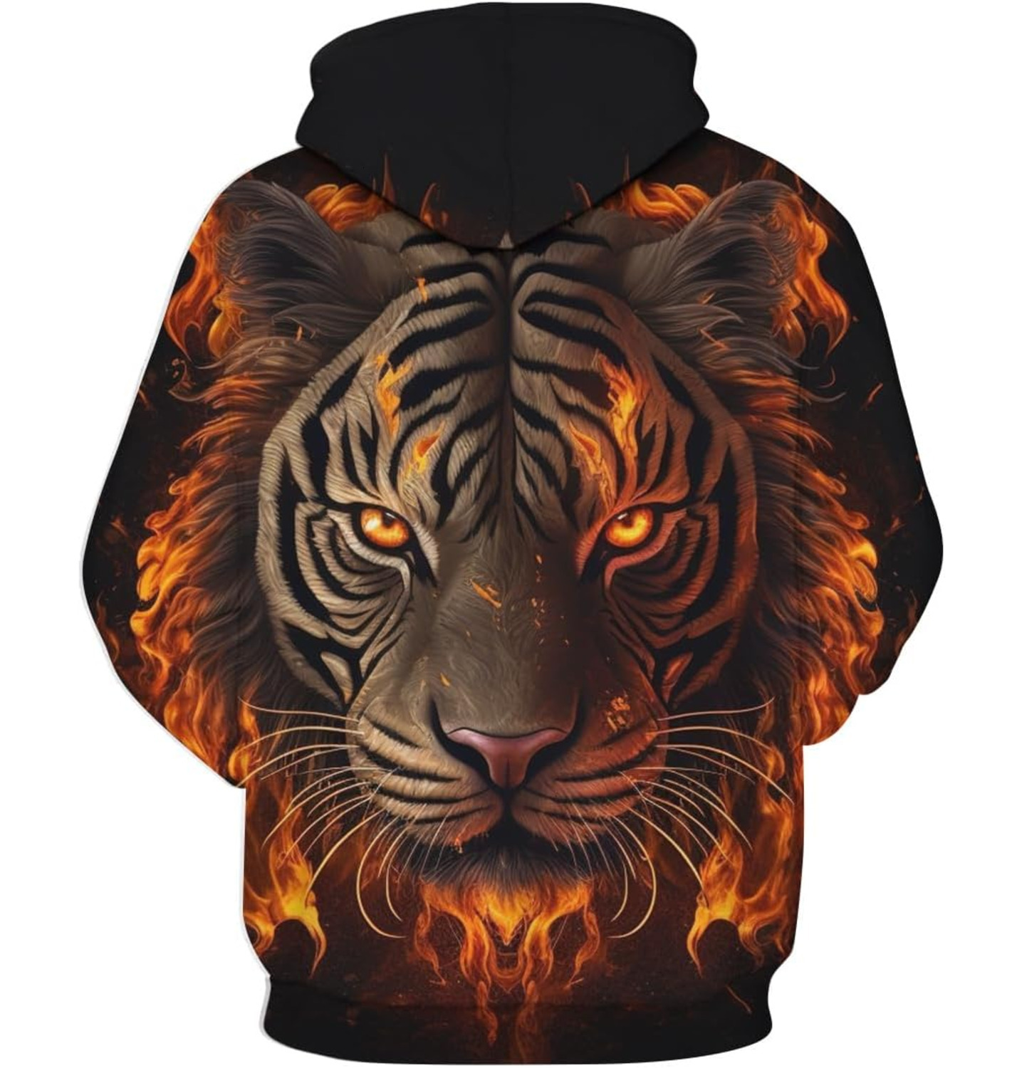 Hoodie for Mens Womens 3D Printed Hoodie Tiger Pattern Pullover For Men Fashion Cool Sweatshirt Sportswear Graphic Hoodies sweatshirt Pullover Long Sl