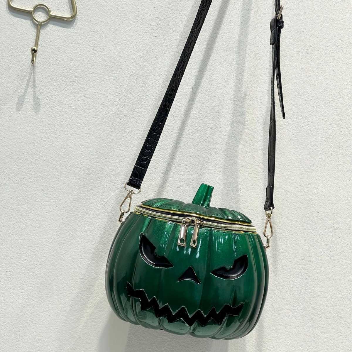 Men's Women's Personality Funny Cute Pumpkin Bag Shoulder Bag Crossbody Bag Halloween 240915